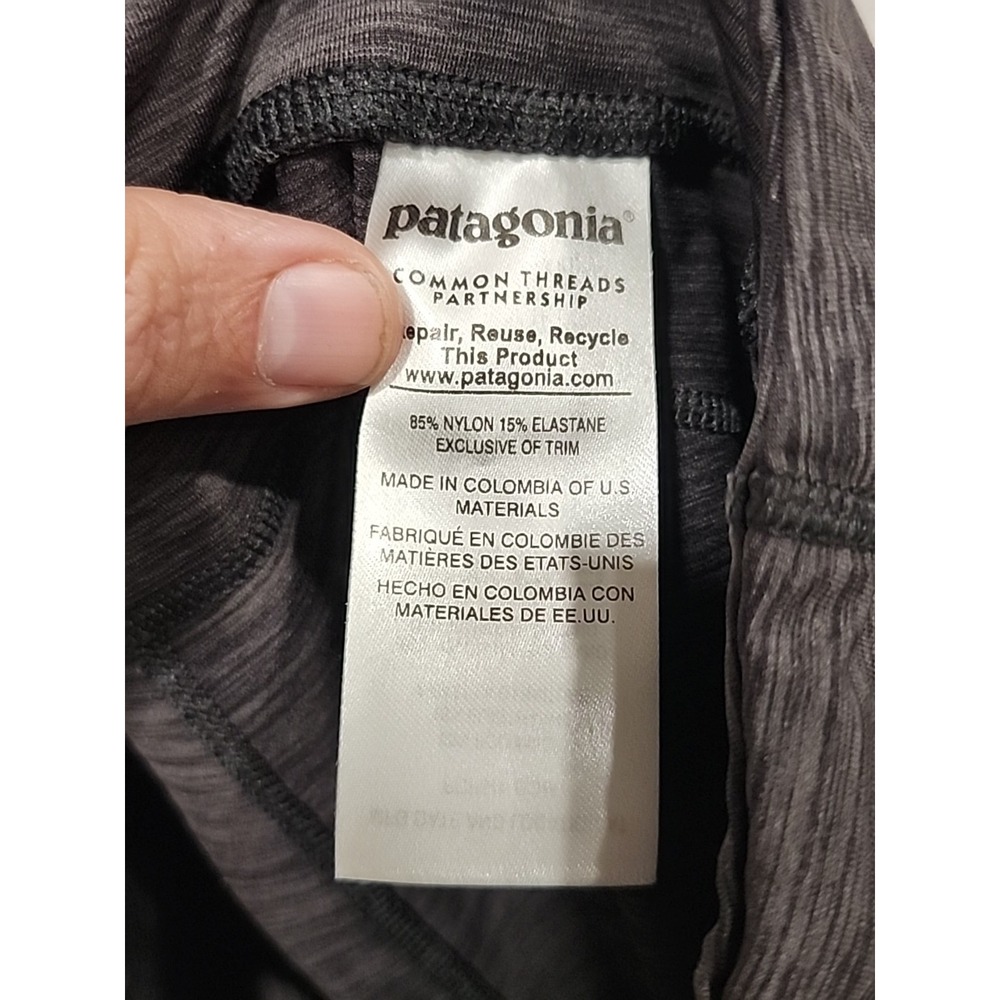 Patagonia‎ Diversifly Speed Shorts Womens Size XL, GREY/BLACK Nylon Shorts - Picture 11 of 11